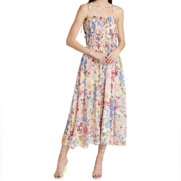 en saison constantia floral chiffon dress En Saison | Dresses | En Saison Constantia Floral Chiffon Dress M